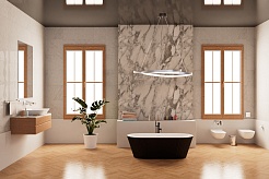 Frank Акриловая ванна 170х75 F6103 black – фотография-6